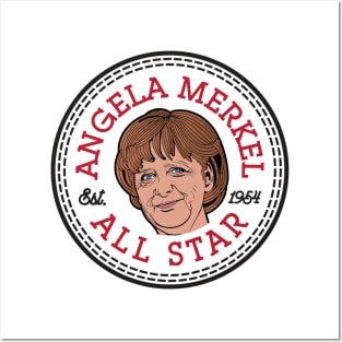 Angela Merkel Posters and Art